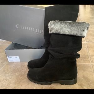 La Canadienne Waterproof Suede Boots